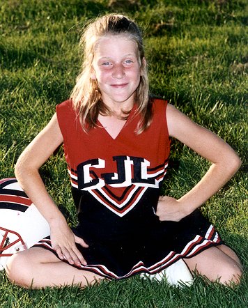 Elizabeth Maxine, All Star Jr. Pee Wee Cheerleader 2001